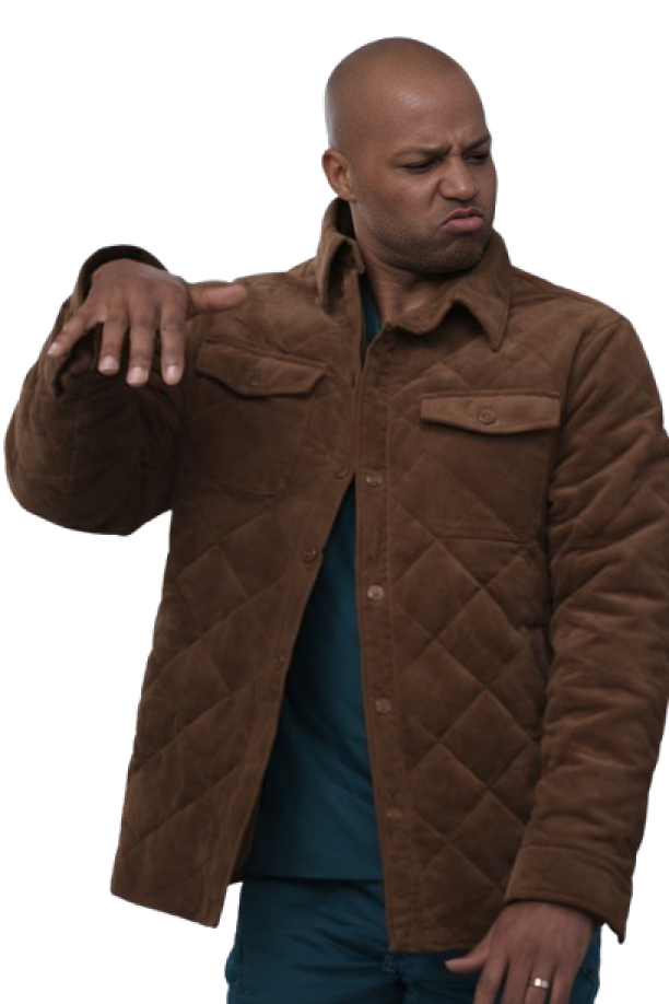 Dr Christopher Turk Scrubs Revival Quilted Jacket - Image 2
